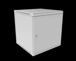 Шкаф телекоммуникационный настенный разборный МИКсистем 19" Basis 12U 600*600 дверь металл