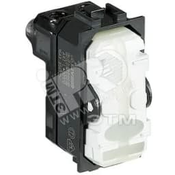 LivingLight Переключатель промежуточный с механическими клеммами 1 модуль без клавиши Legrand Euro