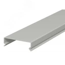 Крышка кабельного канала LKV 50 мм (ПВХ, серый)