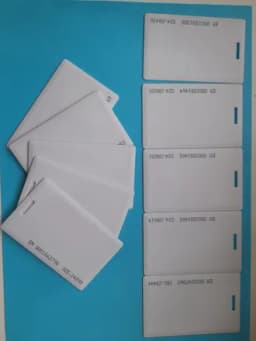 Карта доступа толстая EM-marine с номером 10 штук