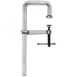 Струбцина U-образная цельнометаллическая легкая 250/120, усилие: 4 кН, с Т-образной рукояткой