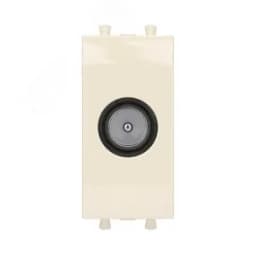 Avanti Розетка TV оконечная модульная, Ванильная дымка, 1 модуль