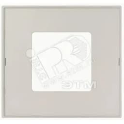 Рамка-декор на 2 поста для 2700620-03., S27Pl, серый прозрачный Simon