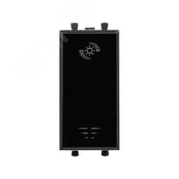 Avanti Диммер кнопочный "Черный квадрат", для LED ламп, 16A, 1 модульный