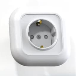 Валентина Розетка 1 пост скрытая с заземлением и защитными шторками РС16-328 Кунцево