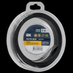 Трубка термоусадочная ТТУ нг-LS 10/5 черная (2м/упак) IEK