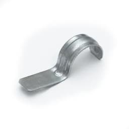 Скоба металлическая однолапковая СМО d21-22 мм для монтажного пистолета (без отверстий) (100 шт/уп) Промрукав