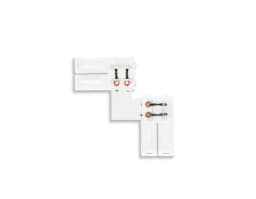 Соединитель угловой L для светодиодной ленты 5050 1224V 2 конт GS6551 10шт Ambrella Light GS6551