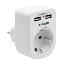 Сетевой переходник STEKKER ADP162420 39626