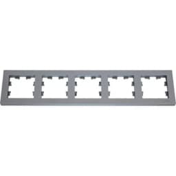 Рамка 5-м AtlasDesign универс. сталь SE ATN000905