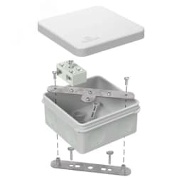 Коробка огнестойкая для о/п 40-0320-FR6.0-28 Е15-Е120 RAL9005 200х150х75 (5 шт/кор)