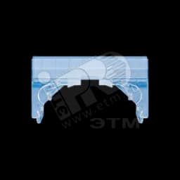 Крышка из оргстекла для надписи 10?53 мм прозрачная