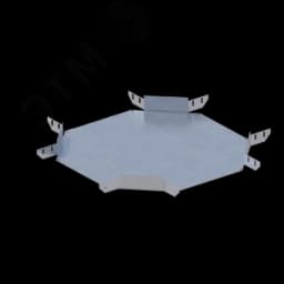 Ответвитель крестообразный 400х65 s=1,2 мм СОЭМИ