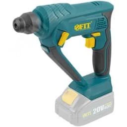 Перфоратор монтажный аккумуляторный 20 В, 0-900 об/мин, 0-5300 уд/мин, 1,5 Дж, 2 режима, SDS-PLUS, реверс, резиновая накладка, коробка FIT