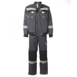 Костюм Корвет с СОП куртка ткань, полукомбинезон летний цвет темно-серый,черный,лимон 56-58 112-116,170-176