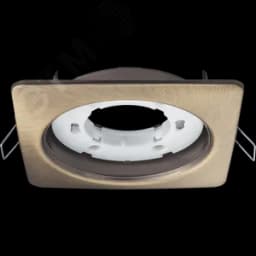 Светильник NGX-S2-007-GX53 Квадрат черненая бронза Navigator Group