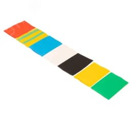 Набор термоусаживаемых трубок №23 ТУТ нг 40/20 мм, 7 цветов (упак. 21 шт. по 10 см)