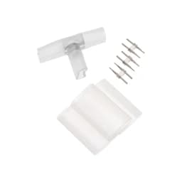 T коннектор для одностороннего Гибкого Неона 8х16мм цена за 1 шт 134060