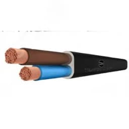 Шнур ШВВП 2х0.5 черный до 380В 100м ТРТС