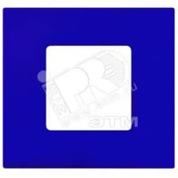 Рамка-декор на 1 пост для 2700610-03., S27Pl, Артик синий Simon