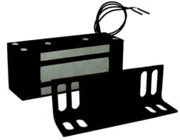 Замок электромагнитный Олевс M1-500, черный с уголком