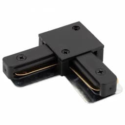Соединитель угловой Lобразный для треков Denkirs DK Track Black TR1102BK
