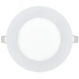 Светильник светодиодный встраиваемый ДВО 1605 белый круг LED 12Вт 4000K IP20