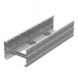 Лестничный лоток кабельрост 200х200х6000, толщина 2,5 мм, Сендзимир цинк