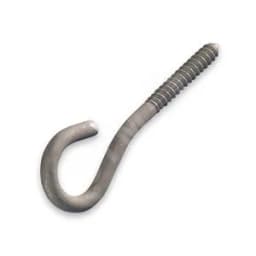 Крюк-шуруп d16 L=170мм для деревянных опор Энсто-РУС (ОКПП)