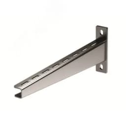 Консоль усиленная 500мм тяжелая цинк-ламельная