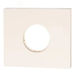 Рамка 1 пост, скрытый монтаж, Шедель Бриз, пластик, цвет Песочное золото матовый