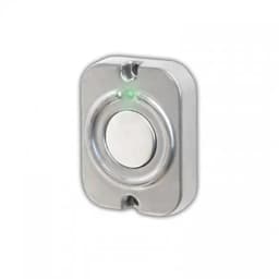 Кнопка  выхода EXITka накладная, никель Олевс