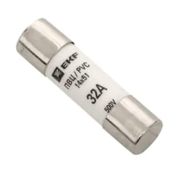 Плавкая вставка цилиндрическая ПВЦ (14х51) 32А EKF