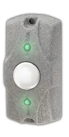 Антивандальная кнопка выхода ЦИКЛОП (светло-серая) Олевс