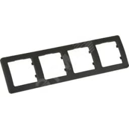 MASTER Рамка на 4 поста, черный