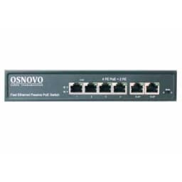 Неуправляемый 6-ти портовый PoE коммутатор SW-20600/A(80W) Osnovo