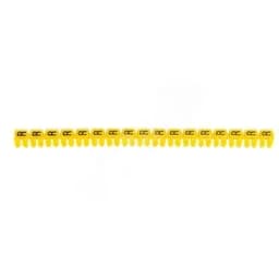 CAB3 Кольцо маркировочное 0.5-1.5мм (R) черное/желтое (300шт) Legrand Euro