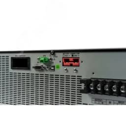 Источник бесперебойного питания Systeme electric Smart-Save Online SRV 10000 ВА, монтаж в стойку 6U, 230 В, 1:1, клеммный вход/выход, SmartSlot, LCD, USB, версия с возможностью увеличения времени автономии, 2 кор