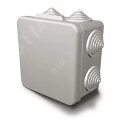 Коробка уравнивания потенциалов 80х80х55, IP54, открытой проводки, негорючая, ПВ-0, оранжевый