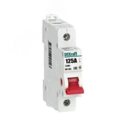 Выключатель-разъединитель 1Р 125А ВН-105 Dekraft