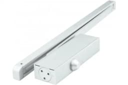 Доводчик для дверей 45кг (со скользящей тягой), белый ALDC-45SLW Alarmico