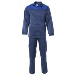Костюм мужской Стандарт куртка, брюки цвет т.синий, васильковый, 48-50 96-100/182-188