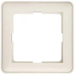 W59 Рамка 1 пост бежевая KD-1-28 Systeme Electric
