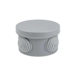 Коробка распаячная КМР-040-038 наружная с крышкой 65х40 4 мембранных ввода IP54 розн. стикер PROxima EKF plc-kmr-040-038-r