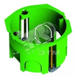 Коробка установочная 68х40мм пластиковые лапки ГИПРОК КУ1203 HEGEL