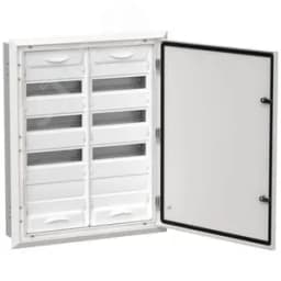 TITAN 5 Корпус металлический ЩРв-96 (2х48) 755х625х130мм IP31 белый (одна дверь)