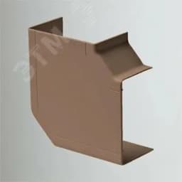 Поворот на 90 град. для РКК-100х60 и 100х40 (коричневый)