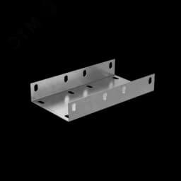 Соединительная пластина усиленная П-образная для лотка 50х200 мм ПЛЮС