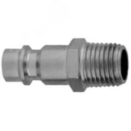 Штуцер БРС европейского типа с наружной резьбовой частью BSPT 1/4"