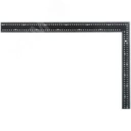 Угольник столярный цельно-металлический, крашеная шкала 400x600 мм 19620 FIT